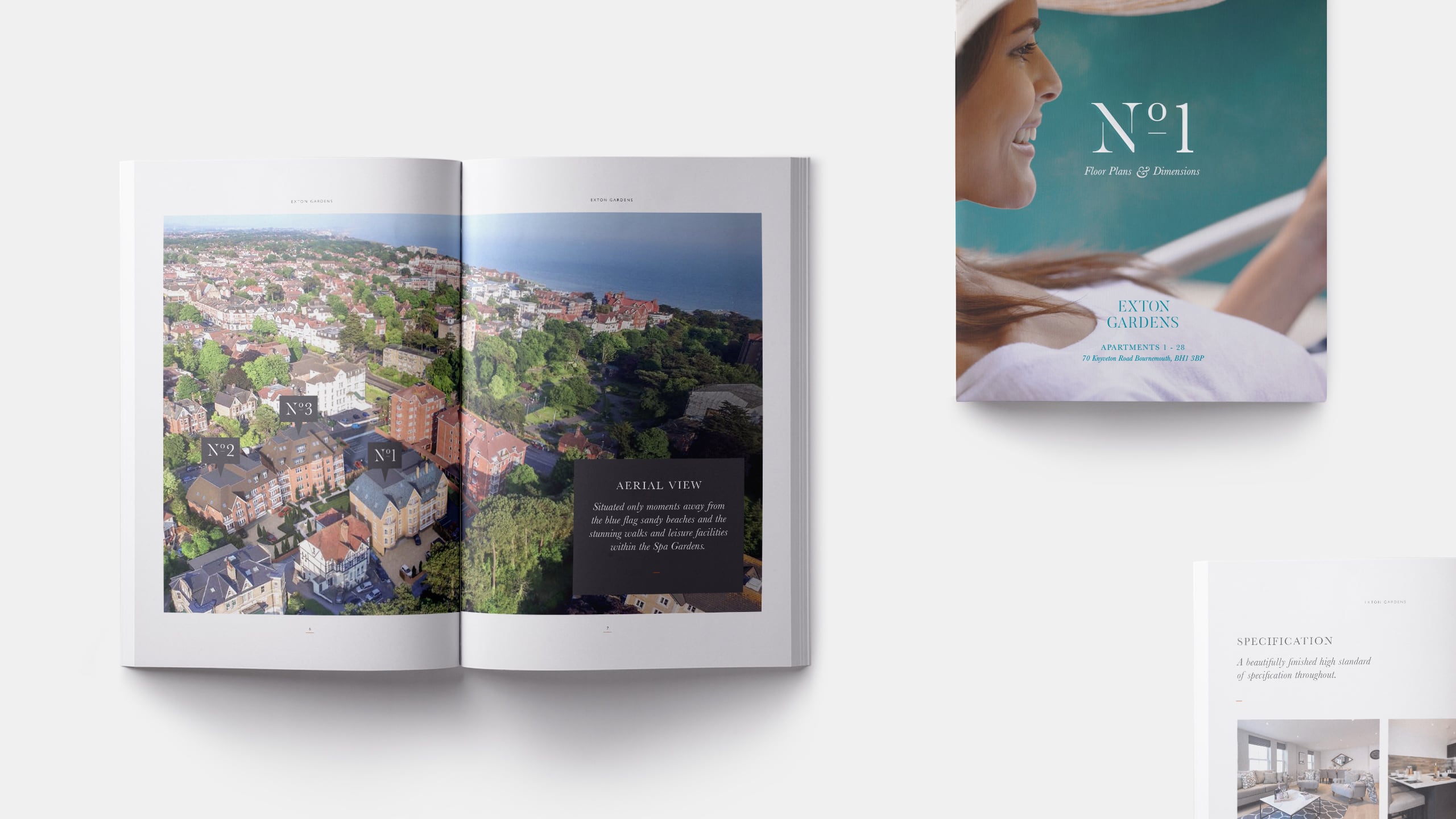 Exton Gardens Brand and marketing campaign Make Studio